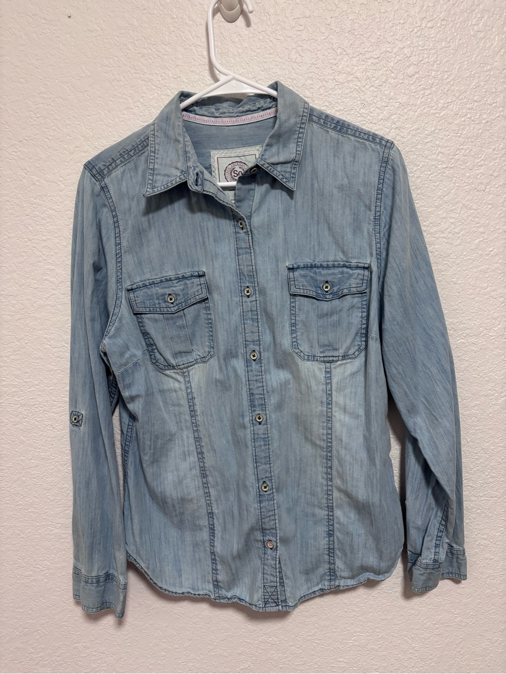 Denim Button Down Shirt